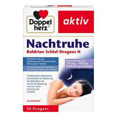 Doppelherz Nachtruhe Baldrian Schlaf-dragees N bei apo-discounter.de bestellen