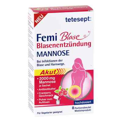 Tetesept Femi Blase Blasenentzündung Mannose Beutel bei apo-discounter.de bestellen