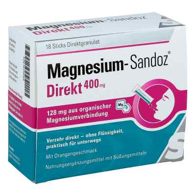 Magnesium Sandoz Direkt 400 mg Sticks bei apo-discounter.de bestellen
