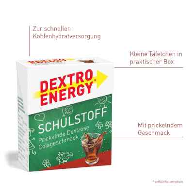 Dextro Energy Cola Schulstoff Täfelchen bei apo-discounter.de bestellen