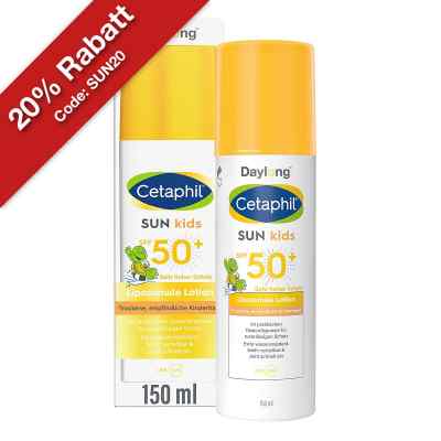 Cetaphil Sun Daylong Kids SPF 50+ liposomale Lotion