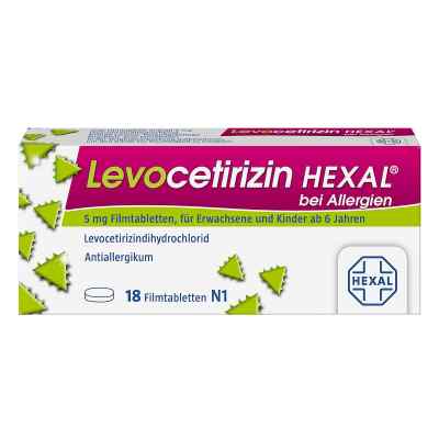 Levocetirizin Hexal bei Allergien 5 mg Filmtabletten bei apo-discounter.de bestellen