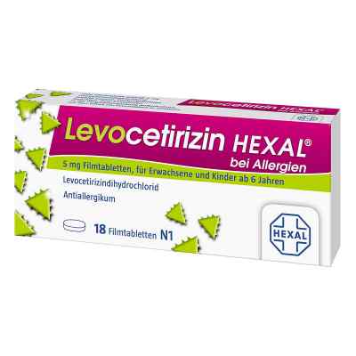 Levocetirizin Hexal bei Allergien 5 mg Filmtabletten bei apo-discounter.de bestellen