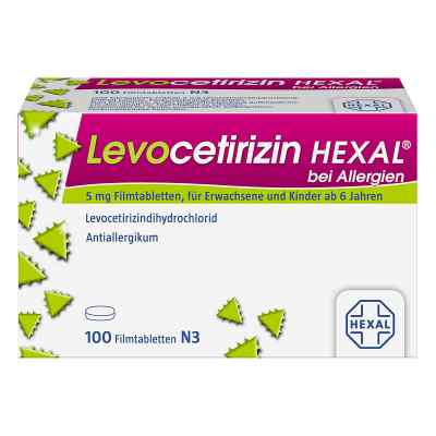 Levocetirizin Hexal bei Allergien 5 mg Filmtabletten bei apo-discounter.de bestellen