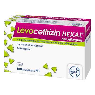 Levocetirizin Hexal bei Allergien 5 mg Filmtabletten bei apo-discounter.de bestellen
