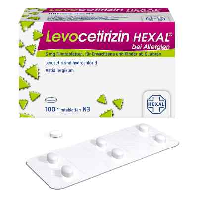 Levocetirizin Hexal bei Allergien 5 mg Filmtabletten bei apo-discounter.de bestellen