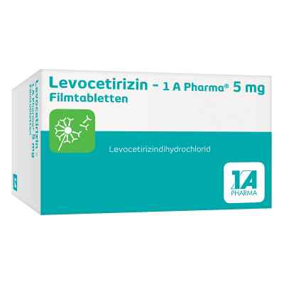 Levocetirizin-1a Pharma 5 mg Filmtabletten bei apo-discounter.de bestellen