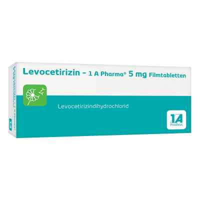 Levocetirizin-1a Pharma 5 mg Filmtabletten bei apo-discounter.de bestellen