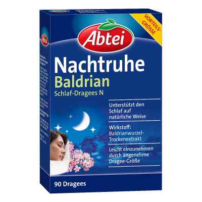 Abtei Nachtruhe Baldrian Schlaf-dragees N bei apo-discounter.de bestellen