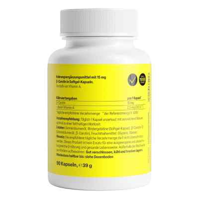Beta Carotin Natural 15 mg Zeinpharma Weichkapseln bei apo-discounter.de bestellen