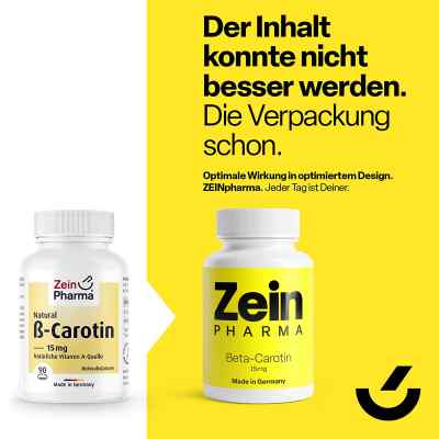 Beta Carotin Natural 15 mg Zeinpharma Weichkapseln bei apo-discounter.de bestellen