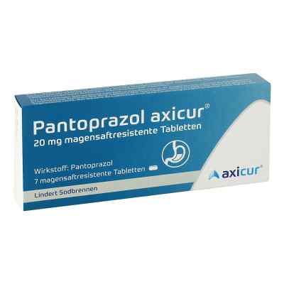 Pantoprazol axicur 20 mg magensaftresistent Tabletten bei apo-discounter.de bestellen