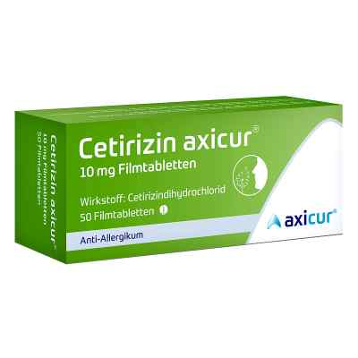 Cetirizin axicur 10 mg Filmtabletten bei apo-discounter.de bestellen
