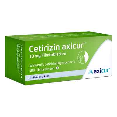 Cetirizin axicur 10 mg Filmtabletten bei apo-discounter.de bestellen