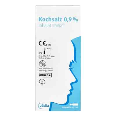 Kochsalz 0,9% Inhalat Pädia Ampullen bei apo-discounter.de bestellen
