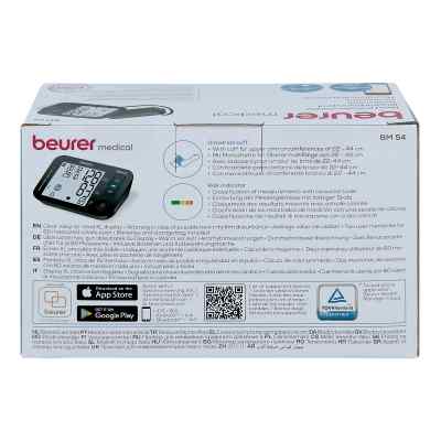 Beurer Bm54 Oberarm Blutdruckmessgerät+bluetooth bei apo-discounter.de bestellen