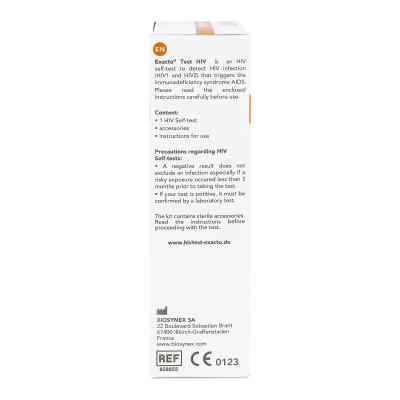 Exacto Hiv Selbsttest bei apo-discounter.de bestellen