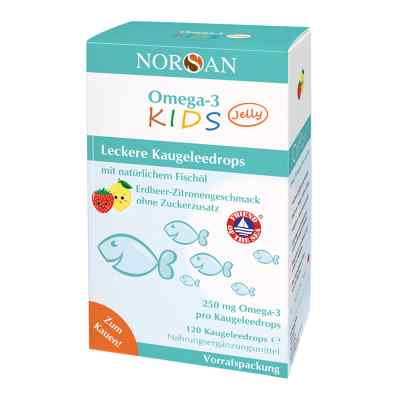 Omega 3 Kids Jelly Dragees Vorratspackung Norsan bei apo-discounter.de bestellen