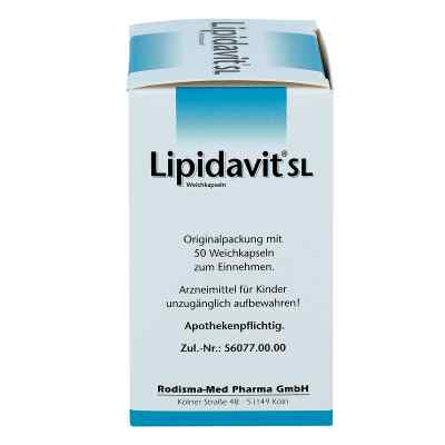 Lipidavit Sl Weichkapseln bei apo-discounter.de bestellen