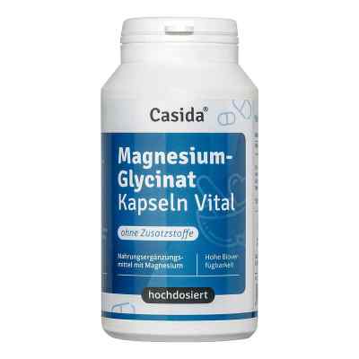 Magnesiumglycinat Kapseln Vital 120 stk von Casida GmbH & Co. KG PZN 14362480