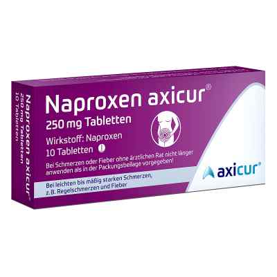 Naproxen axicur 250 mg Tabletten bei apo-discounter.de bestellen