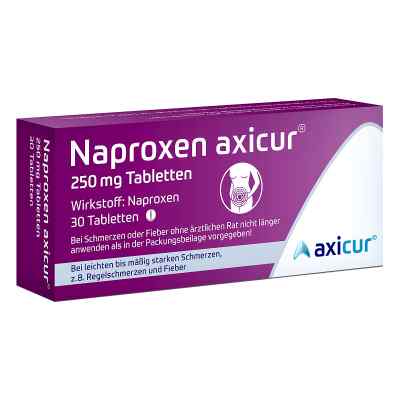 Naproxen axicur 250 mg Tabletten bei apo-discounter.de bestellen
