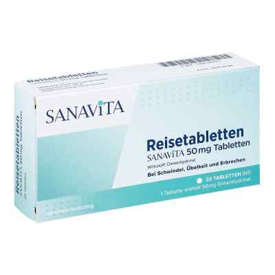 Reisetabletten Sanavita 50 mg Tabletten bei apo-discounter.de bestellen