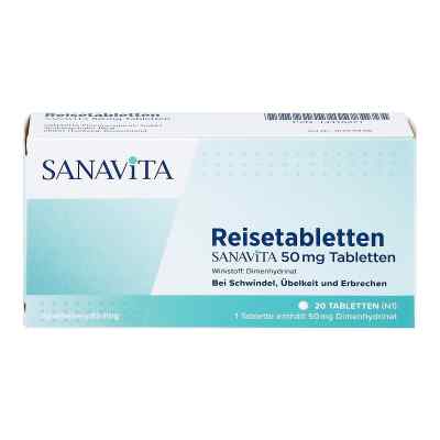 Reisetabletten Sanavita 50 mg Tabletten bei apo-discounter.de bestellen
