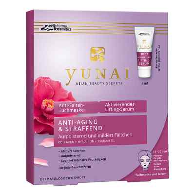 Yunai Anti-falten-maske 25g+aktiv.lifting-ser.4ml bei apo-discounter.de bestellen