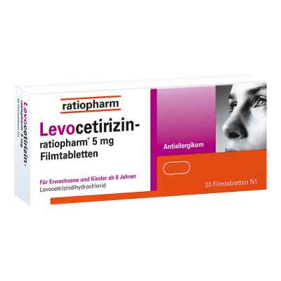Levocetirizin-ratiopharm 5 mg Filmtabletten bei apo-discounter.de bestellen