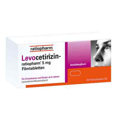 Levocetirizin-ratiopharm 5 mg Filmtabletten bei apo-discounter.de bestellen