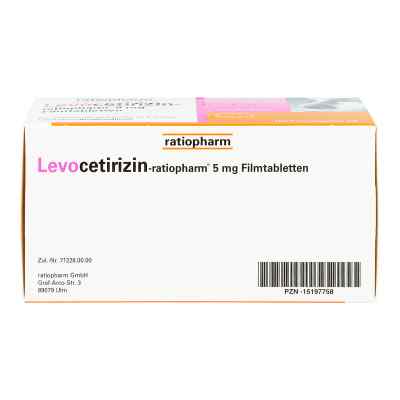 Levocetirizin-ratiopharm 5 mg Filmtabletten bei apo-discounter.de bestellen