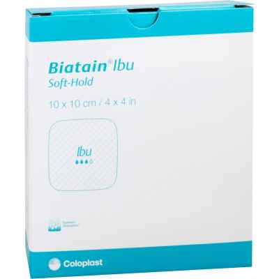 Biatain Ibu Schaumverband 10x10 cm sanft haftend bei apo-discounter.de bestellen