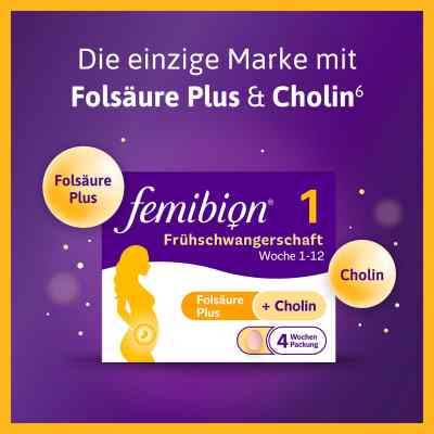 Femibion 1 Frühschwangerschaft Tabletten bei apo-discounter.de bestellen