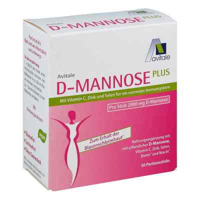 D-mannose Plus 2000 mg mit Vit.u.Mineralstof.Sticks bei apo-discounter.de bestellen