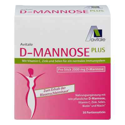 D-Mannose Plus 2000 mg mit Vitamine und Mineralstoffe Sticks bei apo-discounter.de bestellen