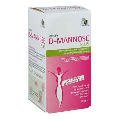 D-Mannose Plus 2000 mg mit Vitamine und Mineralstoffe Pulver bei apo-discounter.de bestellen