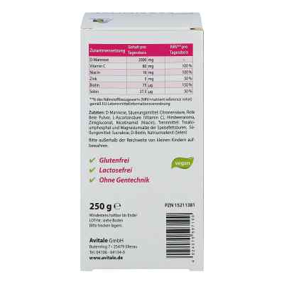 D-Mannose Plus 2000 mg mit Vitamine und Mineralstoffe Pulver bei apo-discounter.de bestellen
