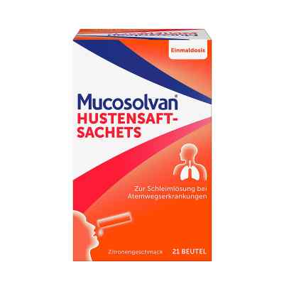 Mucosolvan Hustensaft-Sachets für unterwegs bei Husten bei apo-discounter.de bestellen