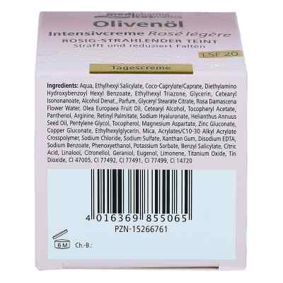 Olivenöl Intensivcreme Rose legere Lsf 20 bei apo-discounter.de bestellen