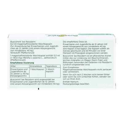 Buscomint bei Reizdarm und wiederkehrenden Bauchschmerzen bei apo-discounter.de bestellen