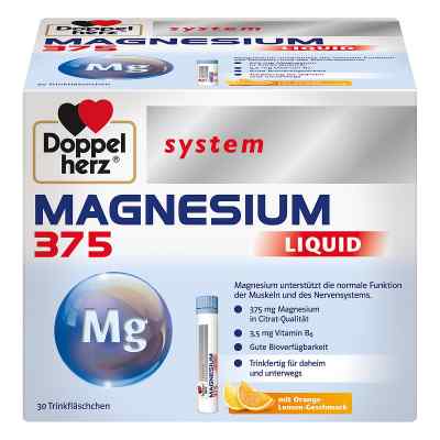 Doppelherz Magnesium 375 Liquid system Trinkampulle (n) bei apo-discounter.de bestellen
