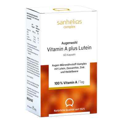 Sanhelios Augenwohl Vitamin A plus Lutein Kapseln bei apo-discounter.de bestellen