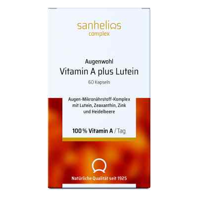 Sanhelios Augenwohl Vitamin A plus Lutein Kapseln bei apo-discounter.de bestellen