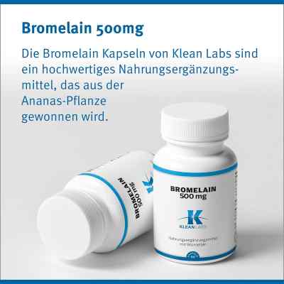 Bromelain 500 mg Kapseln bei apo-discounter.de bestellen