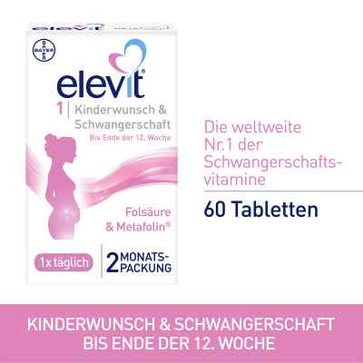 Elevit 1 Kinderwunsch & Schwangerschaft Tabletten bei apo-discounter.de bestellen