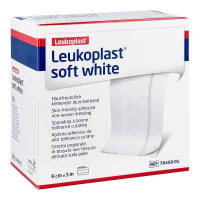 Leukoplast soft white Pflaster 6 cm x5 m Rolle bei apo-discounter.de bestellen