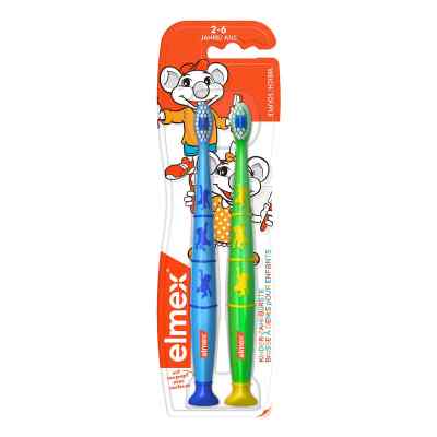 Elmex Kinder Zahnbürste Duo Pack bei apo-discounter.de bestellen