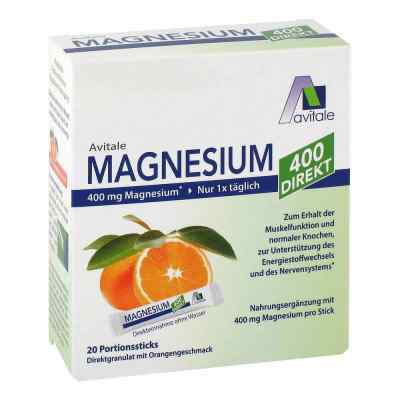 Magnesium 400 direkt Orange Portionssticks bei apo-discounter.de bestellen
