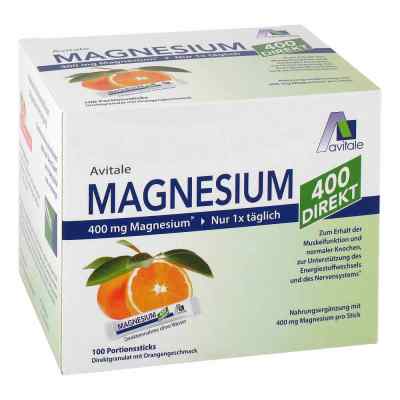 Magnesium 400 direkt Orange Portionssticks bei apo-discounter.de bestellen